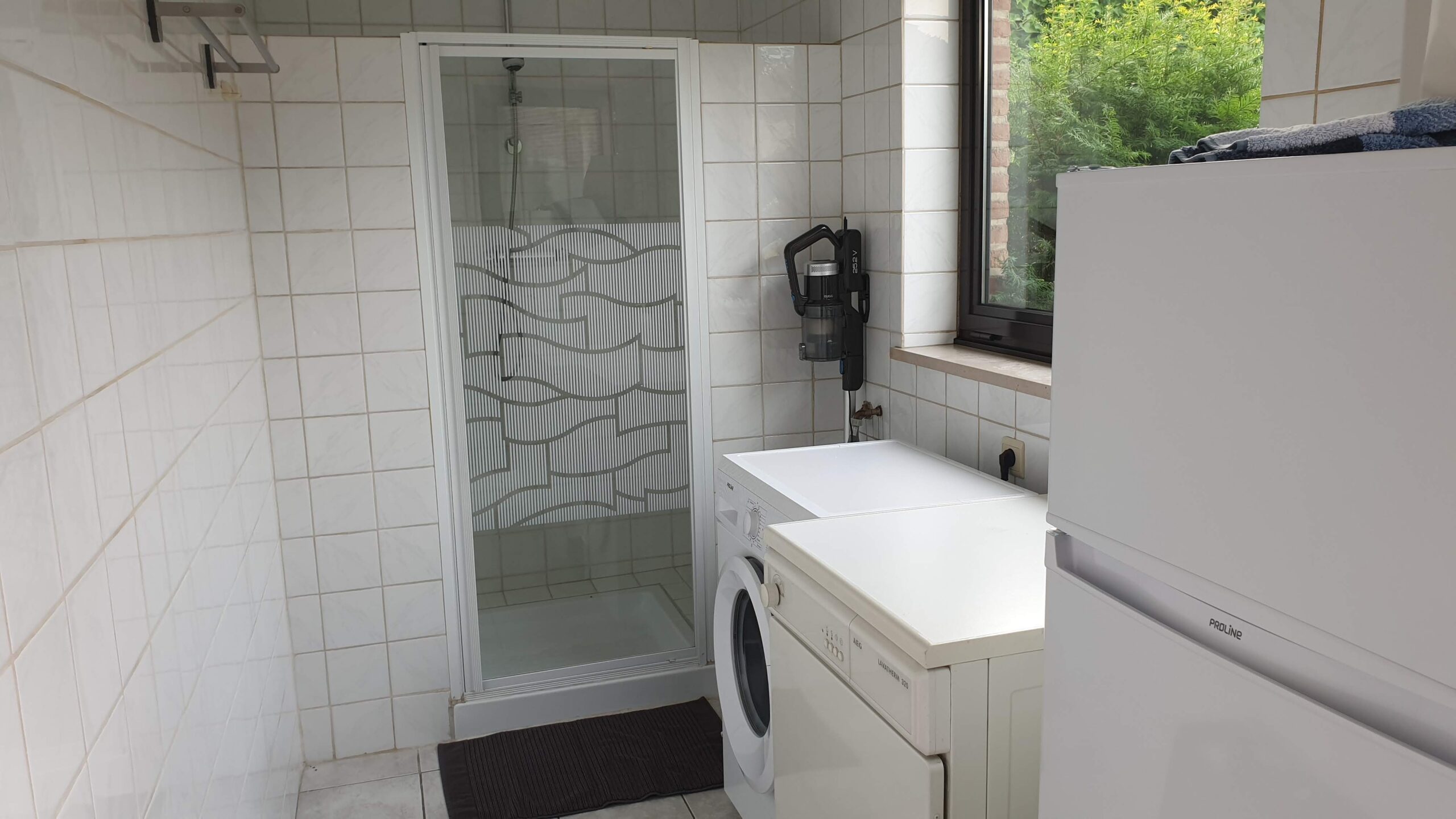 extra douche gelijkvloers