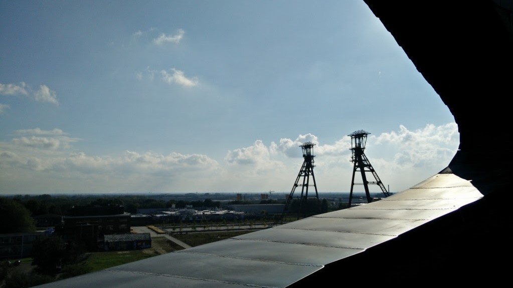 Houthalen - zicht uit toren NAC Oog Daubechies